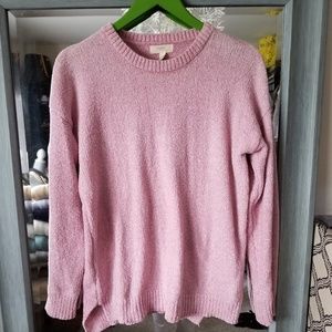 Cupio super soft, cozy sweater in lavender-pink